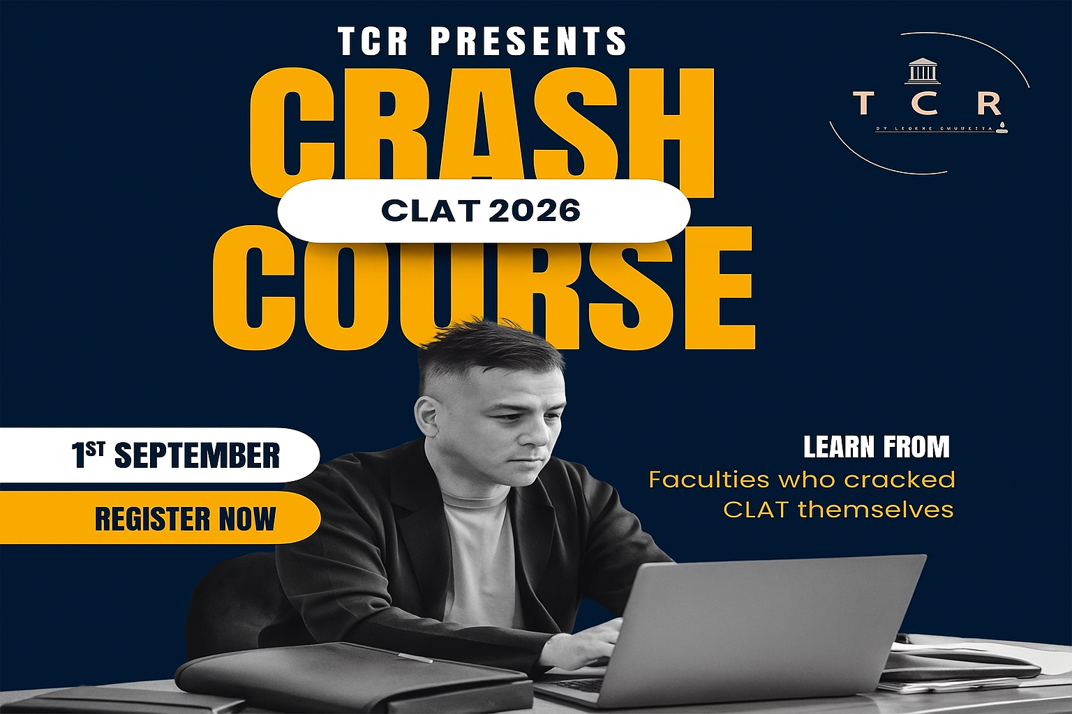 CLAT Crash Course – Intensive 4-Day-a-Week Prep
