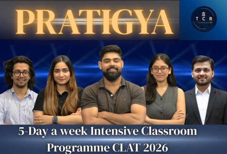 Pratigya 5 Day a week Intensive Classroom Programme for CLAT 2026 (For Class 12th Passouts)