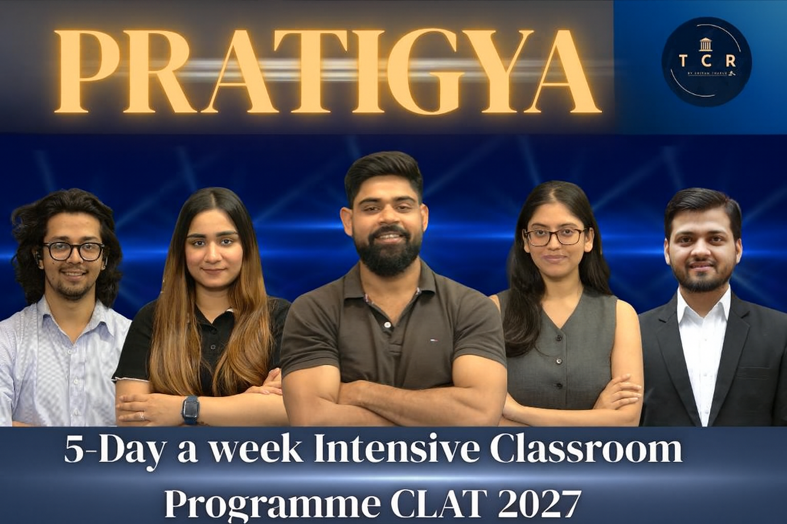 Pratigya 5 Day a week Intensive Classroom Programme for CLAT 2027 (For Class 12th Passouts)